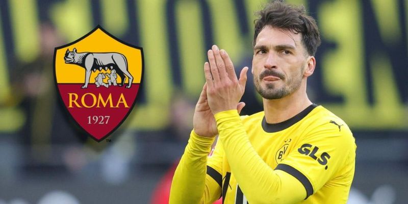 Mats Hummels gật đầu đồng ý về với AS Roma